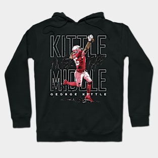 George Kittle San Francisco Over The Middle Hoodie